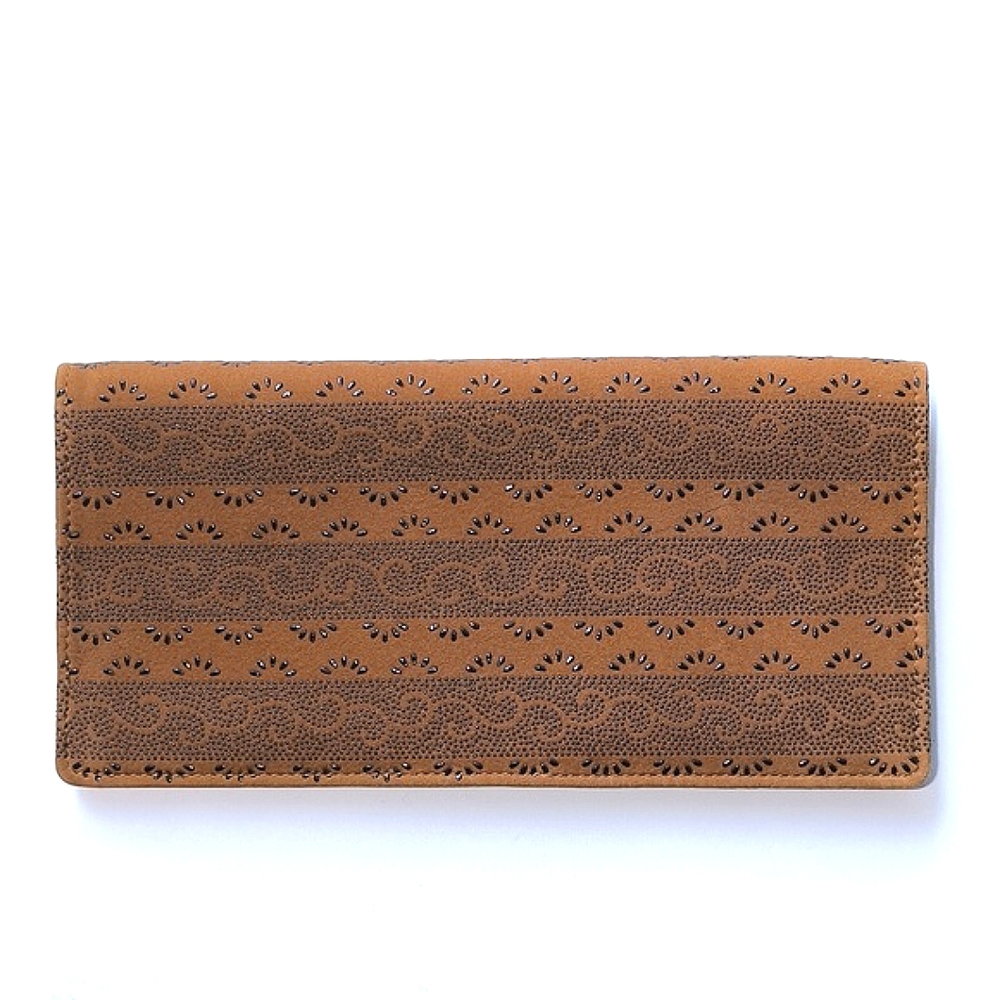 Leather lacquered Bill Bi-Fold Wallet